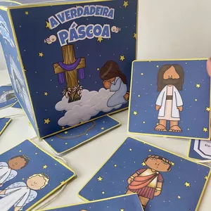Imagem de capa para o Ebook História na Caixa: A verdadeira Páscoa