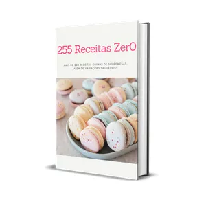 Imagem de 255 Receitas de DOCES Zero Açúcar criado por SucessoEmClick na hotmart
