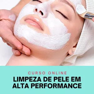 Curso Curso de Limpeza de Pele em Alta Performance