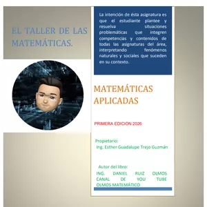 Imagen de portada para Ebook EL TALLER DE LAS MATEMÁTICAS - MATEMÁTICAS APLICADAS