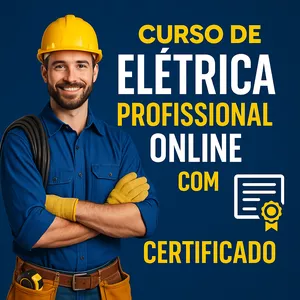Imagem de Curso de Elétrica Profissional Online com Certificado criado por Curso Completo Com Certificado na hotmart