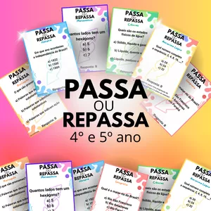 Imagem de capa para o Ebook PASSA OU REPASSA  - 4° E 5° ANO