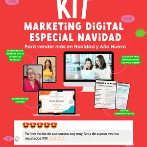 Imagen de portada para Curso online Kit Marketing digital: Especial Navidad