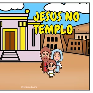 Imagem de capa para o Ebook JESUS NO TEMPLO