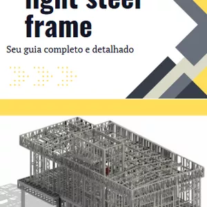 Imagem de capa para o Ebook Treinamento virtual em Light Steel Frame