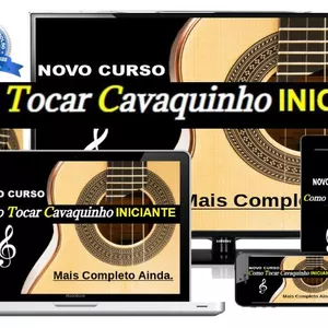 Imagem do curso Novo Curso Como Tocar Cavaquinho INICIANTE.