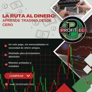 Imagen de portada para Curso online La ruta del dinero, aprende trading desde 0