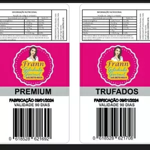 Imagem de capa para o Ebook Códigos de barras e tabela nutricional 