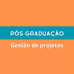 Imagem de capa para o Curso online Pós-Graduação em até 3 meses - Gestão de projetos