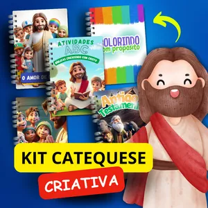 Imagem de capa para o Ebook KIT CATEQUESE CRIATIVA