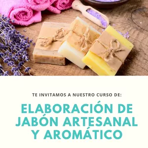 Imagen de portada para Curso online Elaboración de Jabon aromatico y artesanal