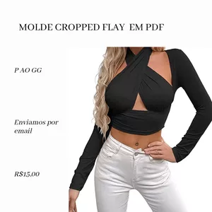 Imagem de capa para o Curso online MOLDE CROPPED FLAY EM PDF