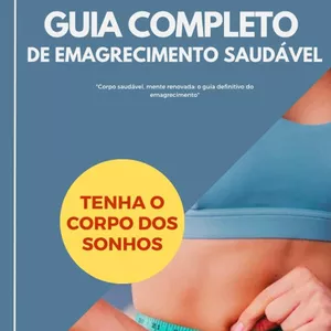 Imagem de capa para o Ebook Guia completo de emagrecimento saudável