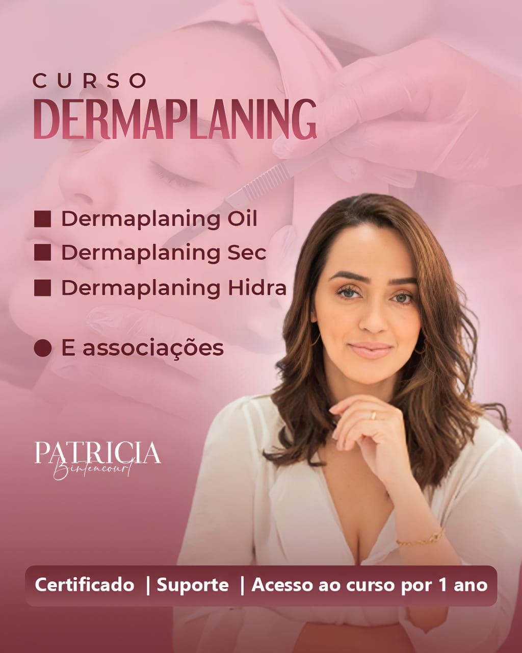 Imagem do curso Curso Dermaplaning - Patrícia Bitencourt