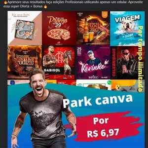 Imagem de capa para o Curso online Park canva