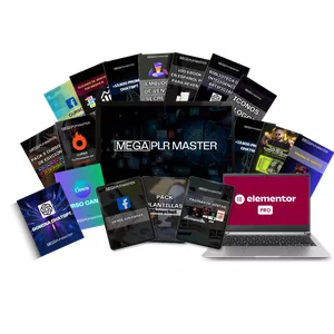 Imagen de portada para Curso online MEGA PACK PLR MASTER