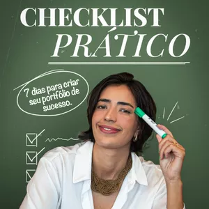 Imagem de capa para o Curso online Checklist prático: 7 dias para criar seu portfólio de sucesso.