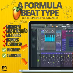 Imagem de capa para o Curso online Formula do Beat Type 2.0 - Fl Studio