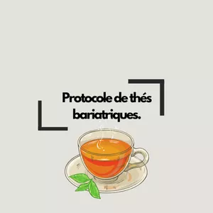Image de couverture pour le Cours en ligne Protocole de thés bariatriques