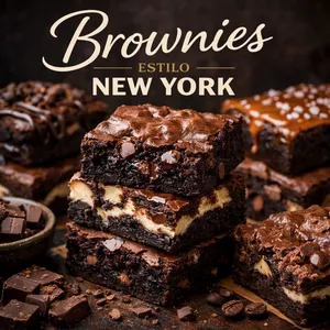 Imagen de portada para Ebook Brownies estilo Ney York