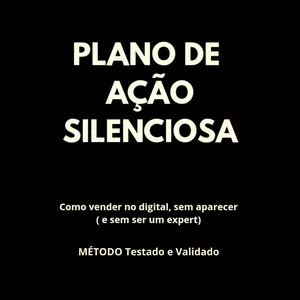Imagem de capa para o Ebook PLANO DE AÇÃO SILENCIOSA 