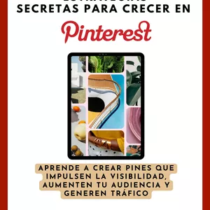 Imagen de portada para Ebook Estrategias secretas para crecer en Pinterest