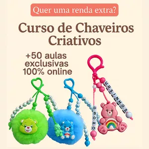 Imagem do curso Curso de Chaveiros Personalizados  Bora Fazer Lacitos
