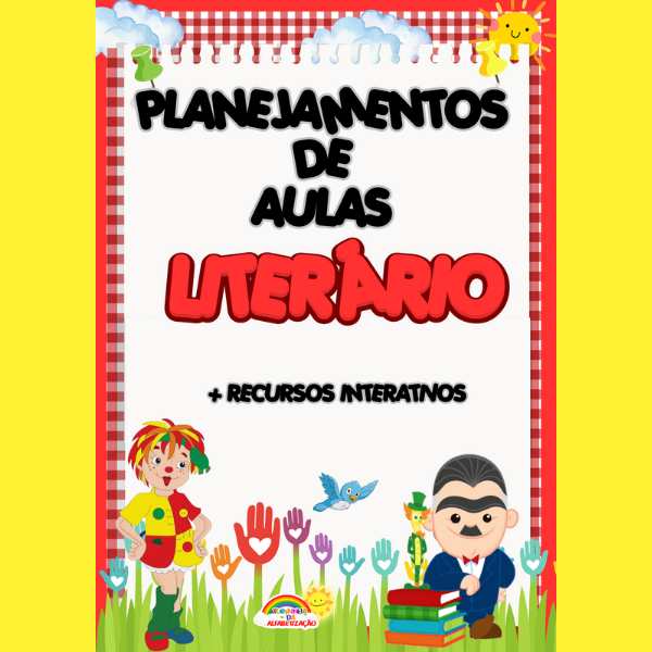 Imagem do curso  📒PLANEJAMENTOS AULAS LITERÁRIO + RECURSOS INTERATIVOS! 🏫❤️