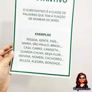 Imagem de capa para o Ebook Painel de Gramática - Classes de Palavras