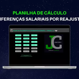 Imagem do curso Cálculo das Diferenças Salariais por Reajuste