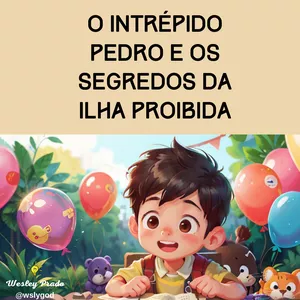 Imagem de capa para o Ebook O intrépido Pedro e os segredos da ilha proibida