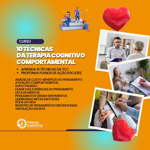 CURSO "10 TÉCNICAS DA TERAPIA COGNITIVO COMPORTAMENTAL"