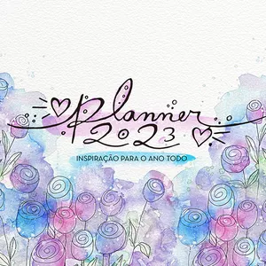 Imagem de capa para o Curso online Planner Aquarela 2023
