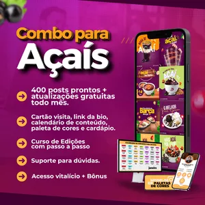 Imagem de capa para o Curso online Combo para Açaís