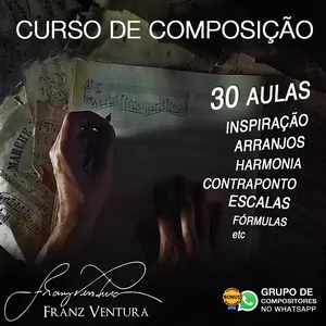 Imagem de capa para o Curso online CURSO DE COMPOSIÇÃO FRANZ VENTURA