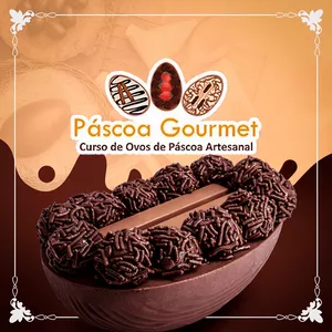 Imagem do curso Curso Ovos de Páscoa Gourmet Artesanal