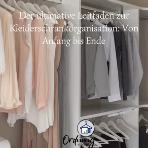 Cover image for Ebook „Dein Kleiderschrank – endlich ordentlich!“