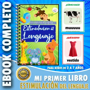 Imagen de portada para Ebook "Mi Libro Básico De Estimulación" - ESTIMULACIÓN DEL LENGUAJE | A010