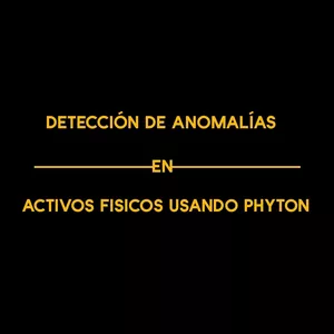 Imagen de portada para Curso online Detección de anomalías en activos físicos usando Python