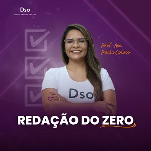 Imagem de capa para o Curso online Redação do Zero - Prof. Ana Paula Colaço