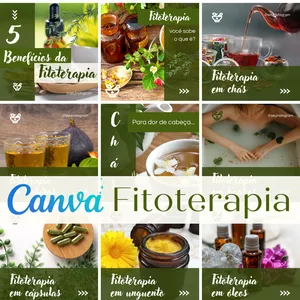 Imagem de capa para o Curso online CANVA FITOTERAPIA