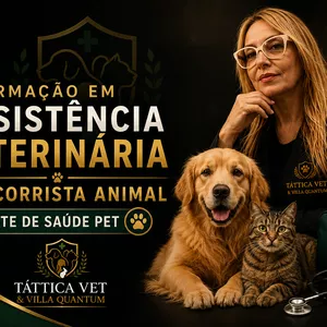 Imagem do curso FORMAÇÃO AGENTE DE SAUDE  PET-ASSISTENCIA VETERINARIA 