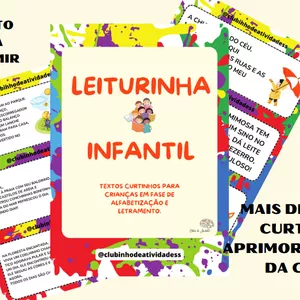 Imagem de capa para o Ebook LEITURINHA INFANTIL