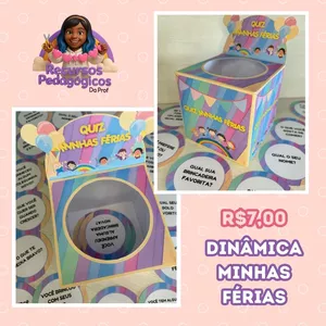 Imagem de capa para o Ebook Dinâmica Minhas Férias