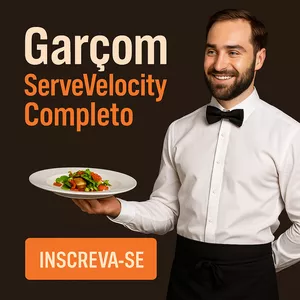 Imagem do curso Garçom ServeVelocity Completo 