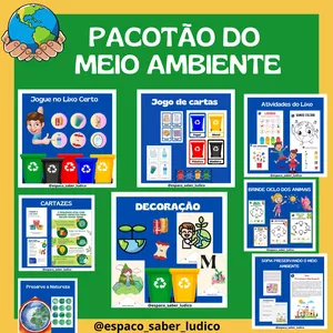 Imagem de capa para o Ebook Pacotão do Meio Ambiente