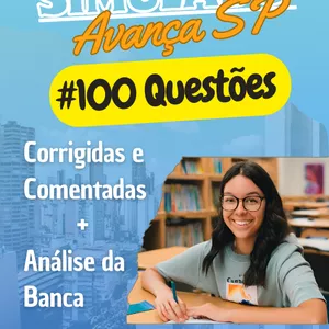 Imagem de capa para o Ebook Simulado Avança SP