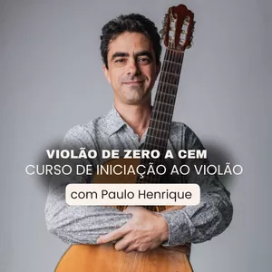 Imagem de capa para o Curso online Violão de Zero a Cem