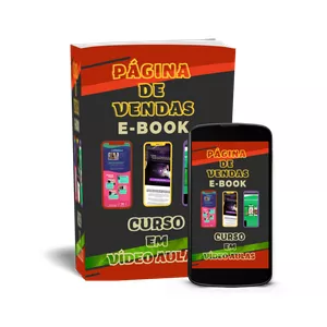 Imagem de capa para o Curso online Curso Criação de Páginas de Vendas para E-book