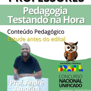 Imagem de capa para o Ebook APOSTILA CNU DOS PROFESSORES